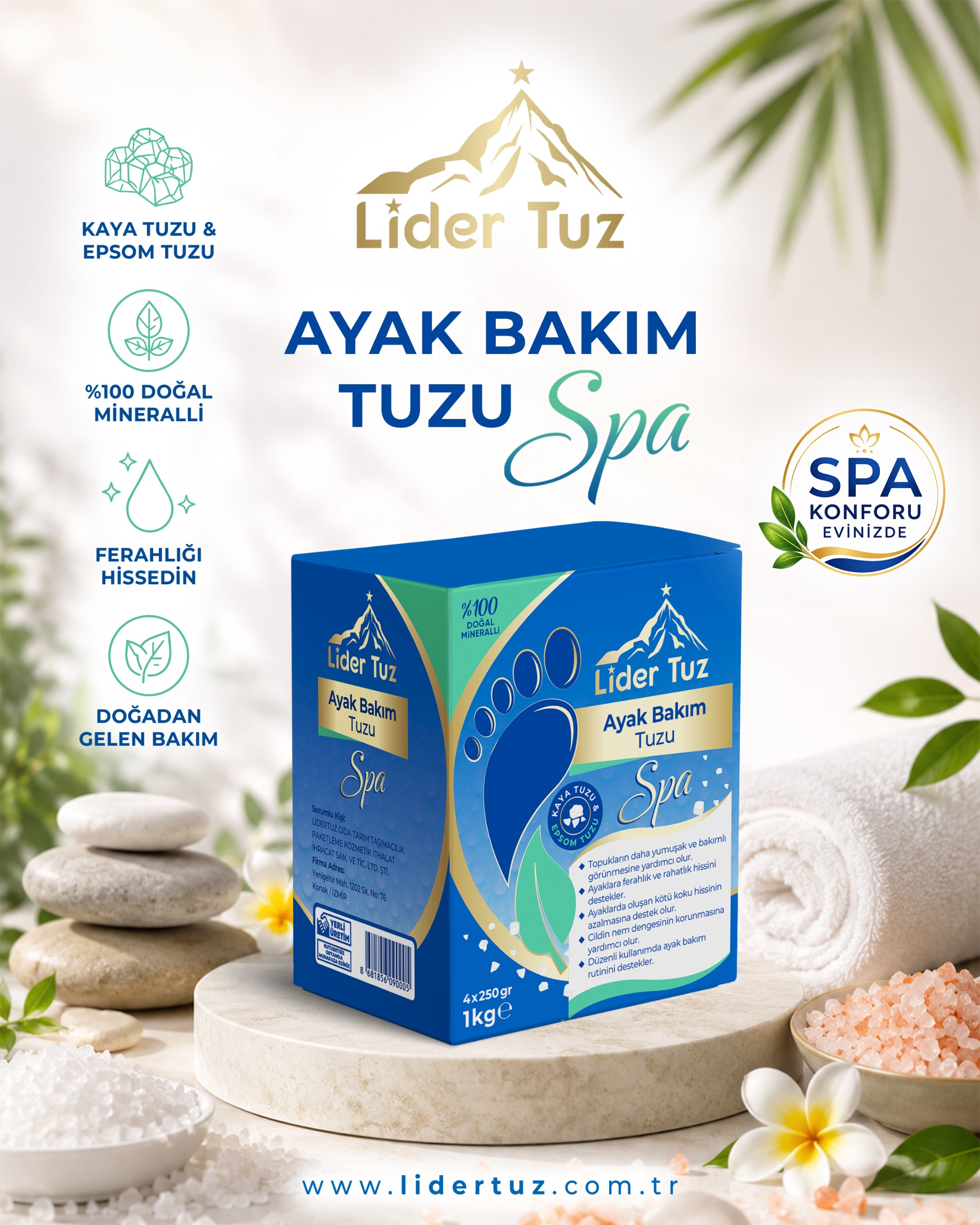 Ayak Bakım Tuzu