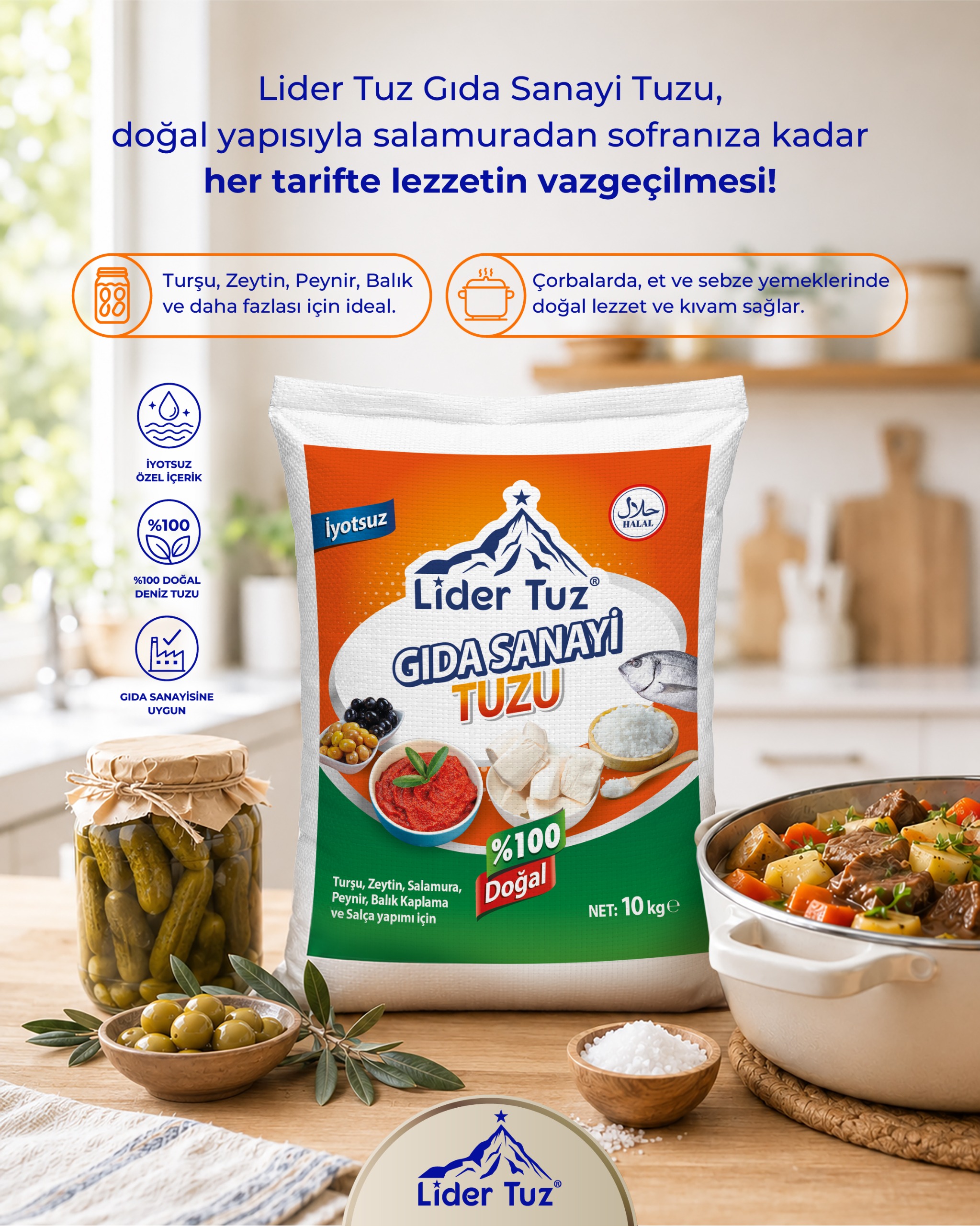 Gıda Sanayi Tuzu