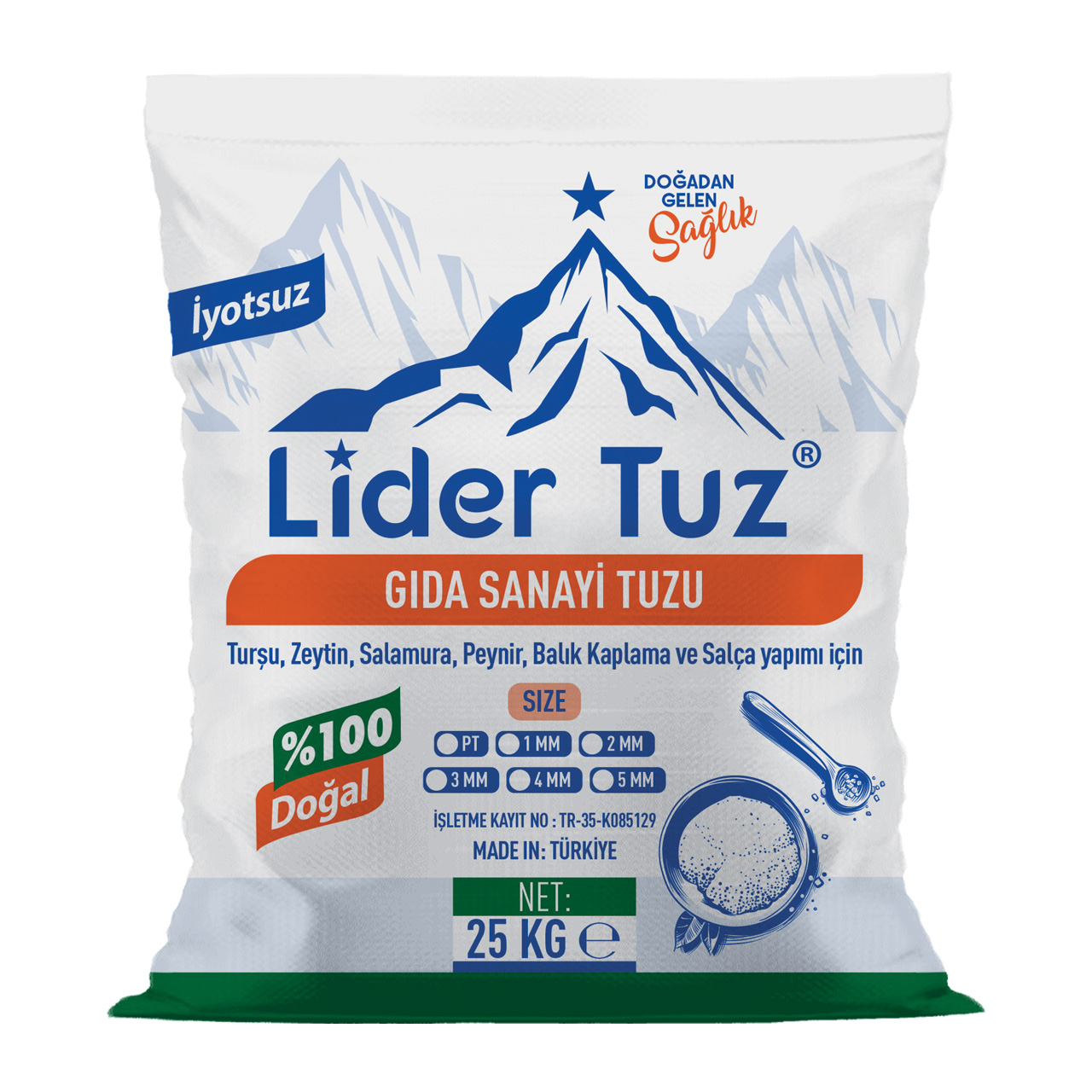 Gıda Sanayi Tuzu 4mm