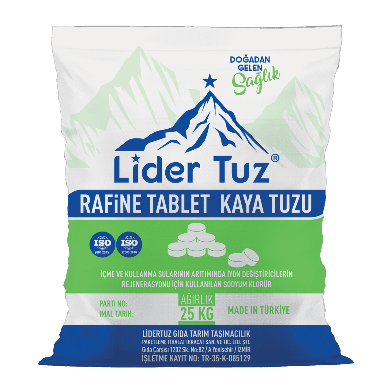 Rafine Tablet Kaya Tuzu