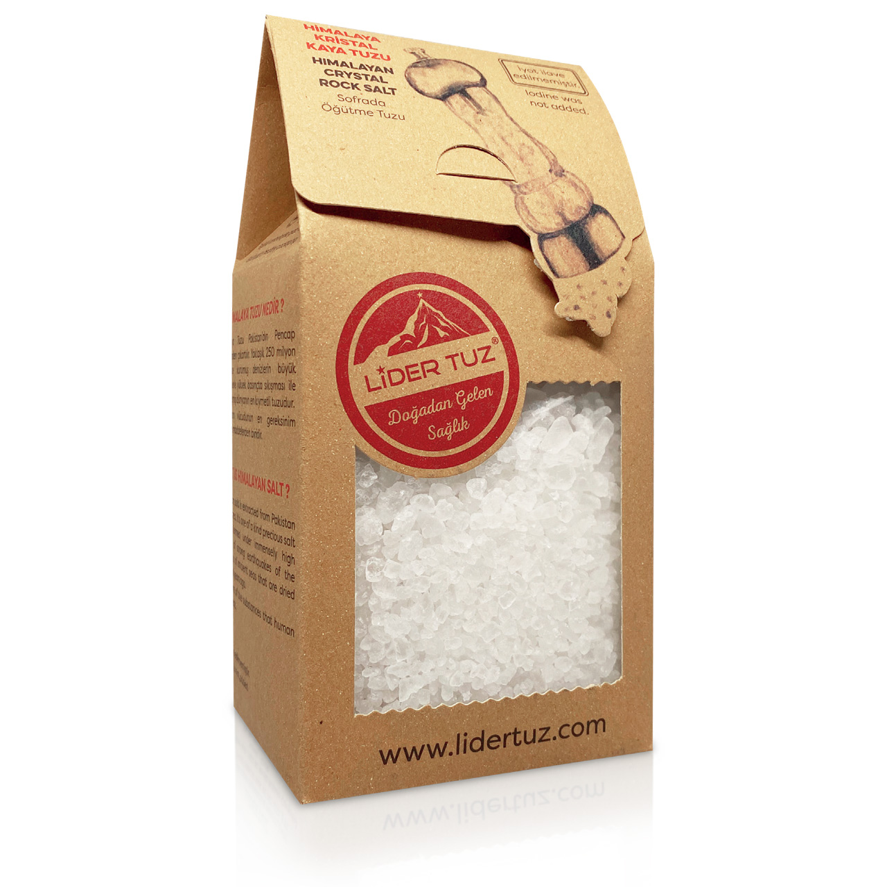 Himalaya Kaya Kristal Tuzu 500gr Öğütülmeye Hazır