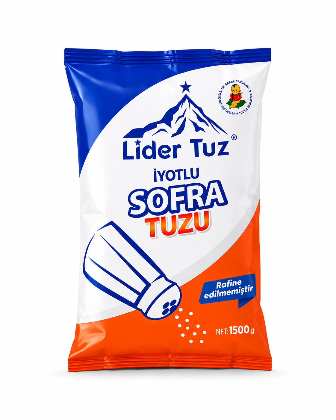 İyotlu Sofra Tuzu 1,5 kg