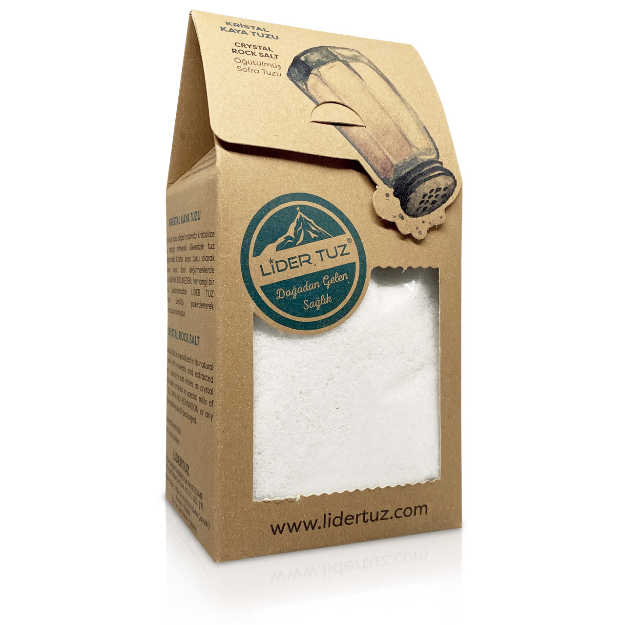 Kristal Kaya Tuzu 500gr Öğütülmüş